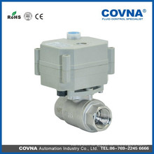 2 way brass electric actuator power water ball valve for water treatment